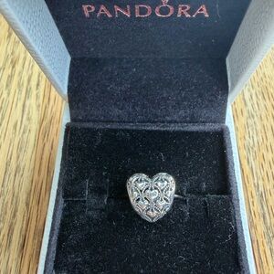 RETIRED Pandora Club 2016 Heart Charm